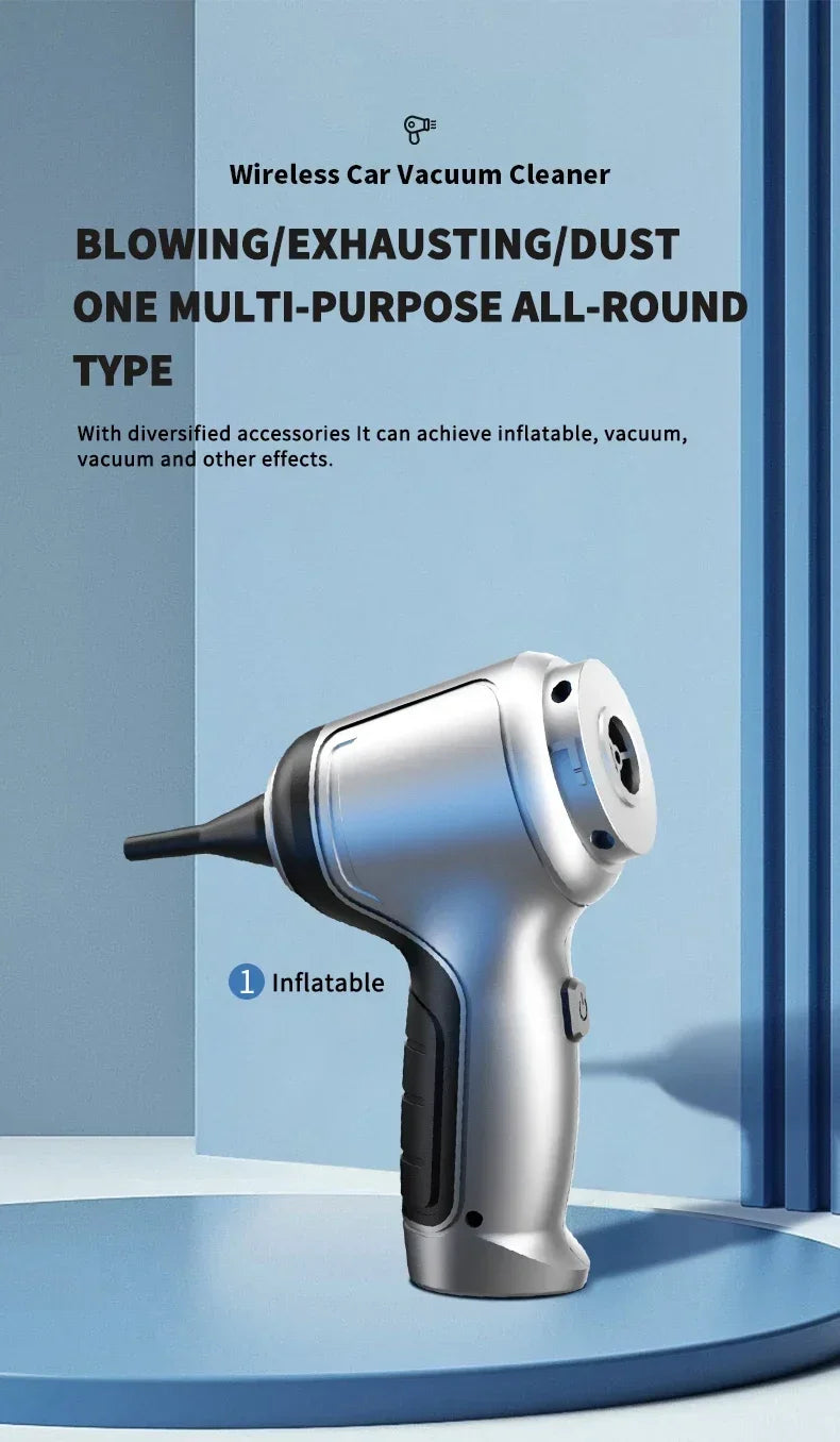 Cordless Handheld Car Vacuum Cleaner
