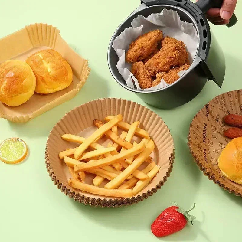 Non-Stick Disposable Air Fryer Parchment Paper Liners