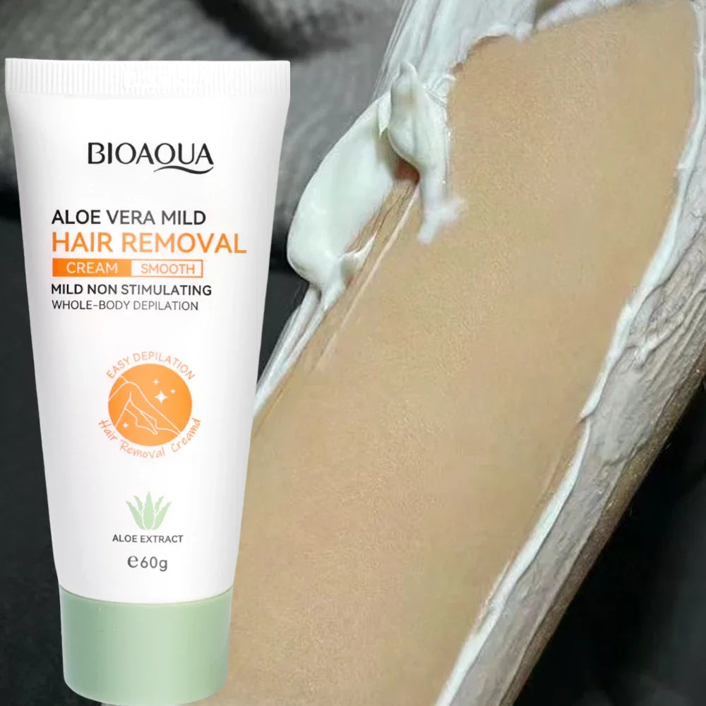 Painless Gentle Hair Removal Cream for Face and Body - 7
