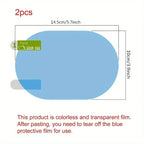 Anti-Fog Rainproof Rearview Mirror Film for Safer Driving