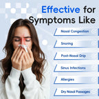 Portable Electric Nasal Irrigator for Sinus Relief