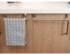 Stainless Steel Over-Cabinet Door Towel Rack