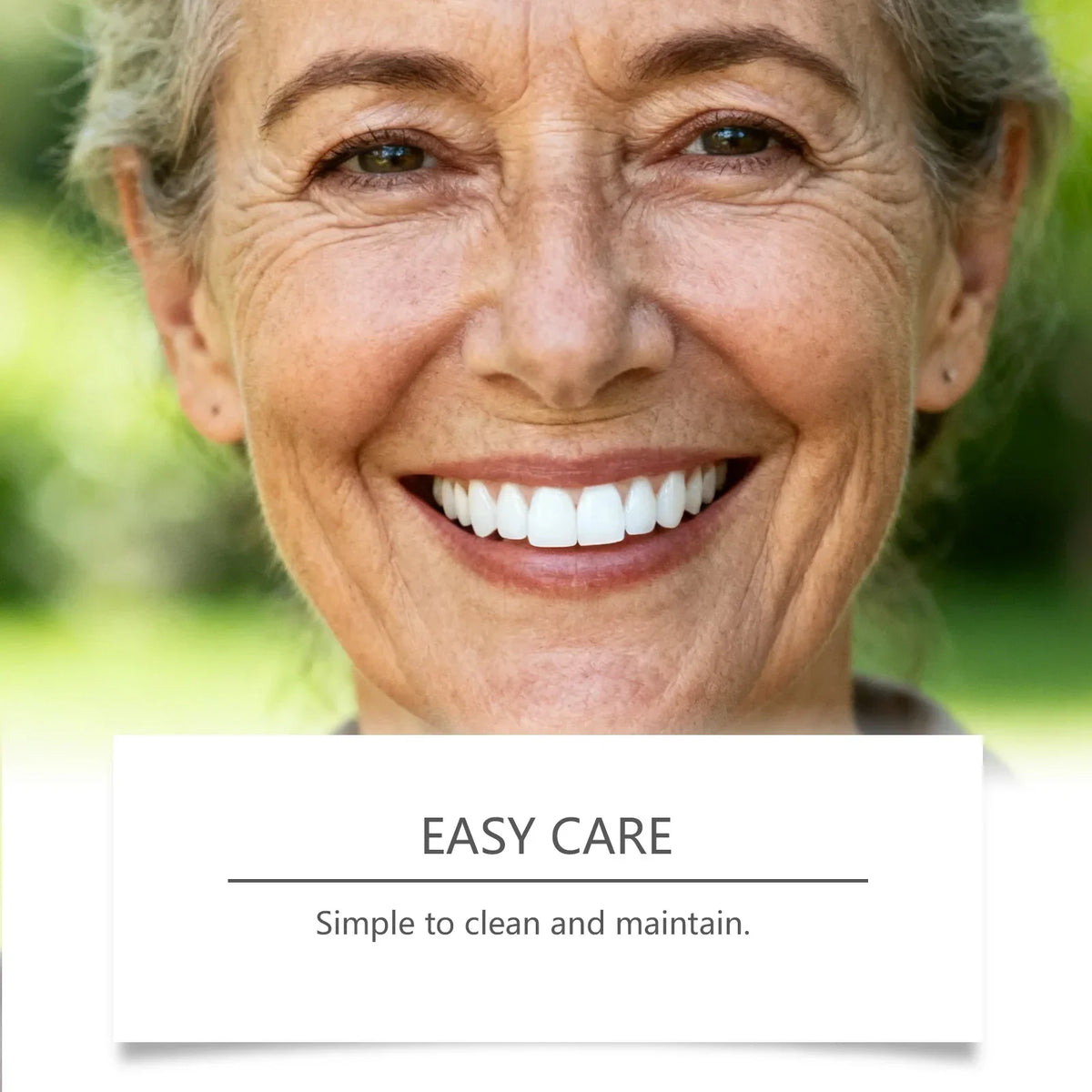 Comfortable Full Set Natural Look Dentures for Instant Confident Smile