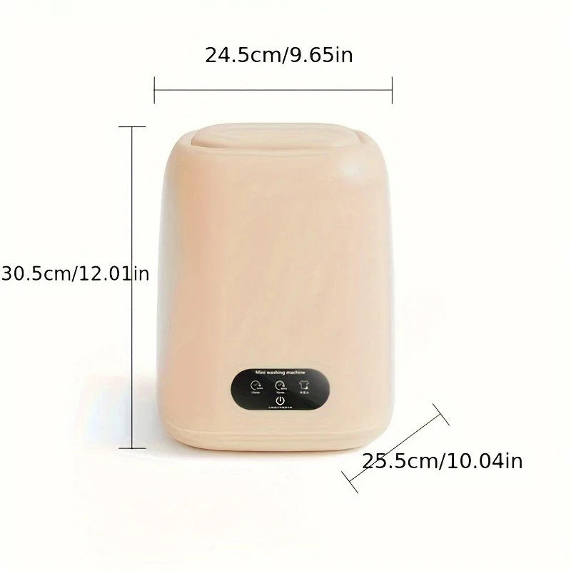 Portable Mini Washing Machine for Underwear and Small Clothes