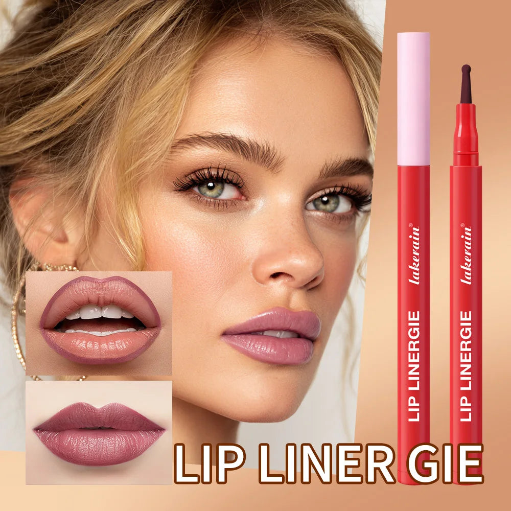 Waterproof Ballpoint Felt Tip Lip Liner Stain