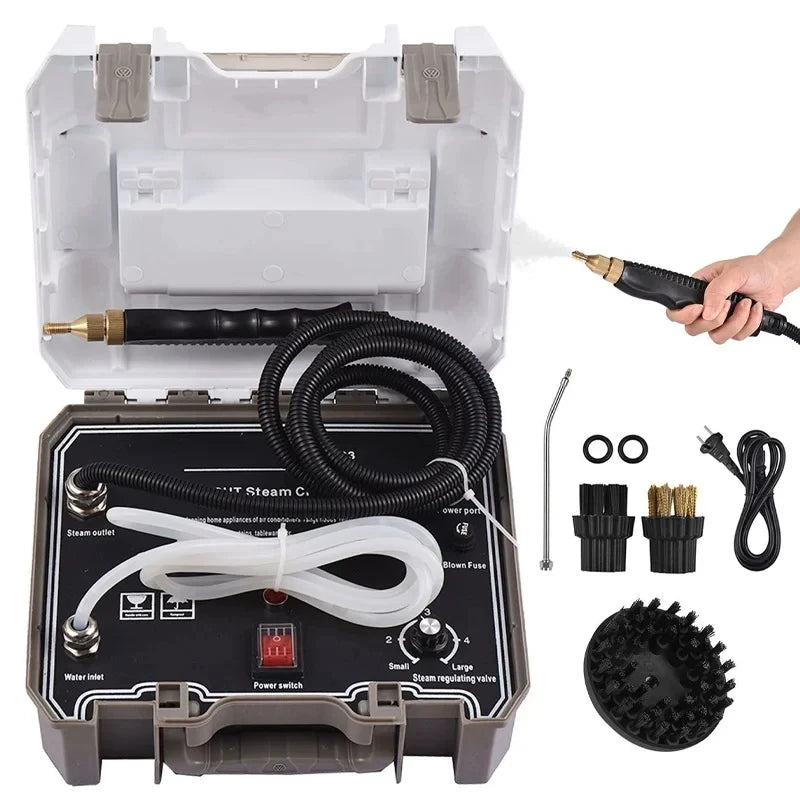 High-Pressure Portable Steam Cleaner for Home Kitchen and Auto