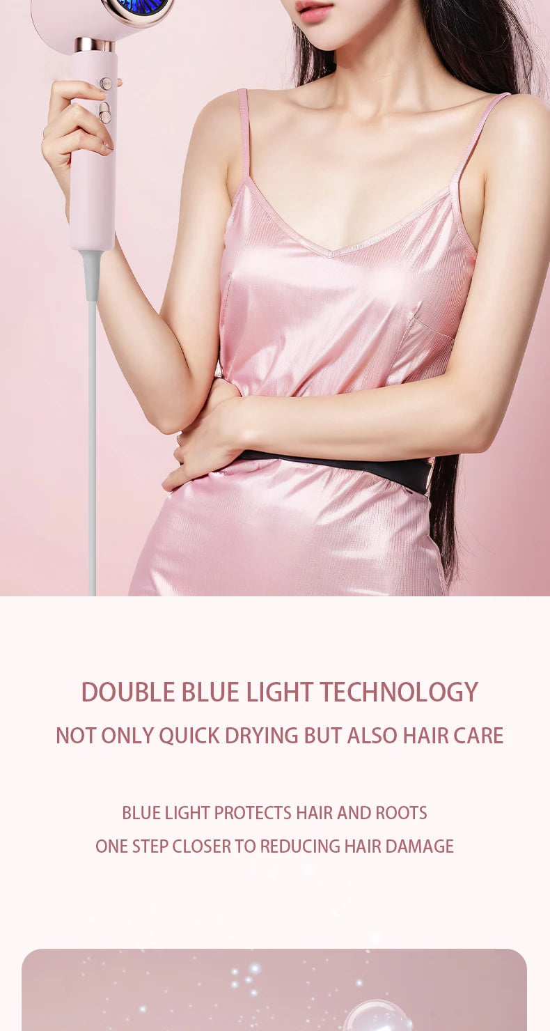 Professional 2000W Ionic Hair Dryer for Fast Styling - 13
