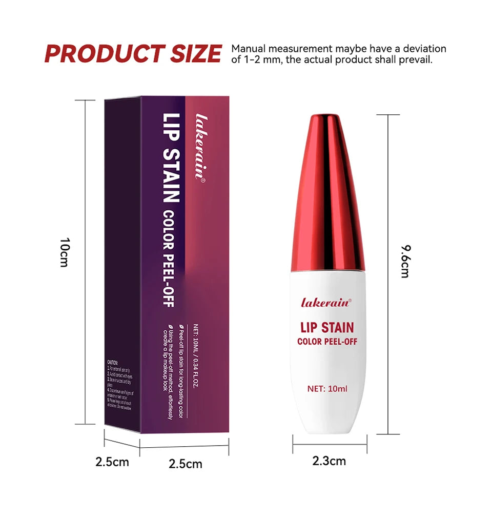 Waterproof Peel-Off Matte Lip Stain