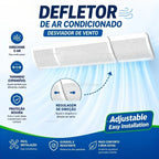 Adjustable Anti-Direct Blow Air Conditioner Wind Deflector