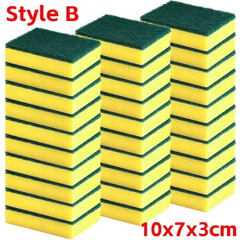 Heavy-Duty Double-Sided Kitchen Cleaning Sponge - 18