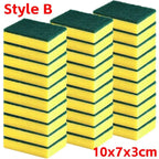Heavy-Duty Double-Sided Kitchen Cleaning Sponge