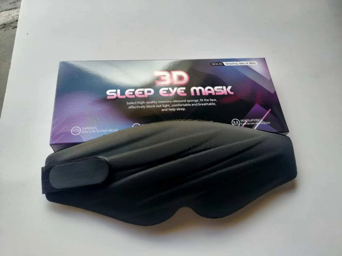 3D Ergonomic Sleep Eye Mask for Travel and Deep Rest