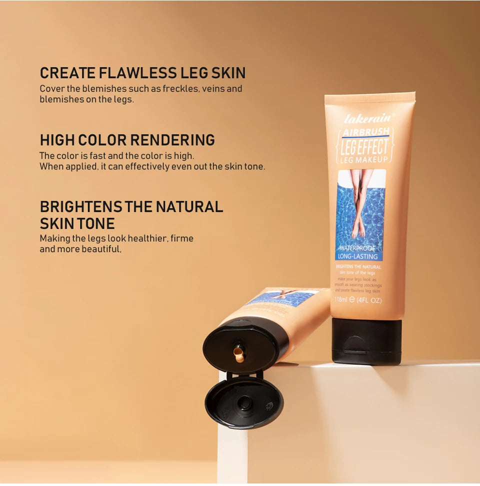 Waterproof Body Foundation for Flawless Leg Coverage - 10