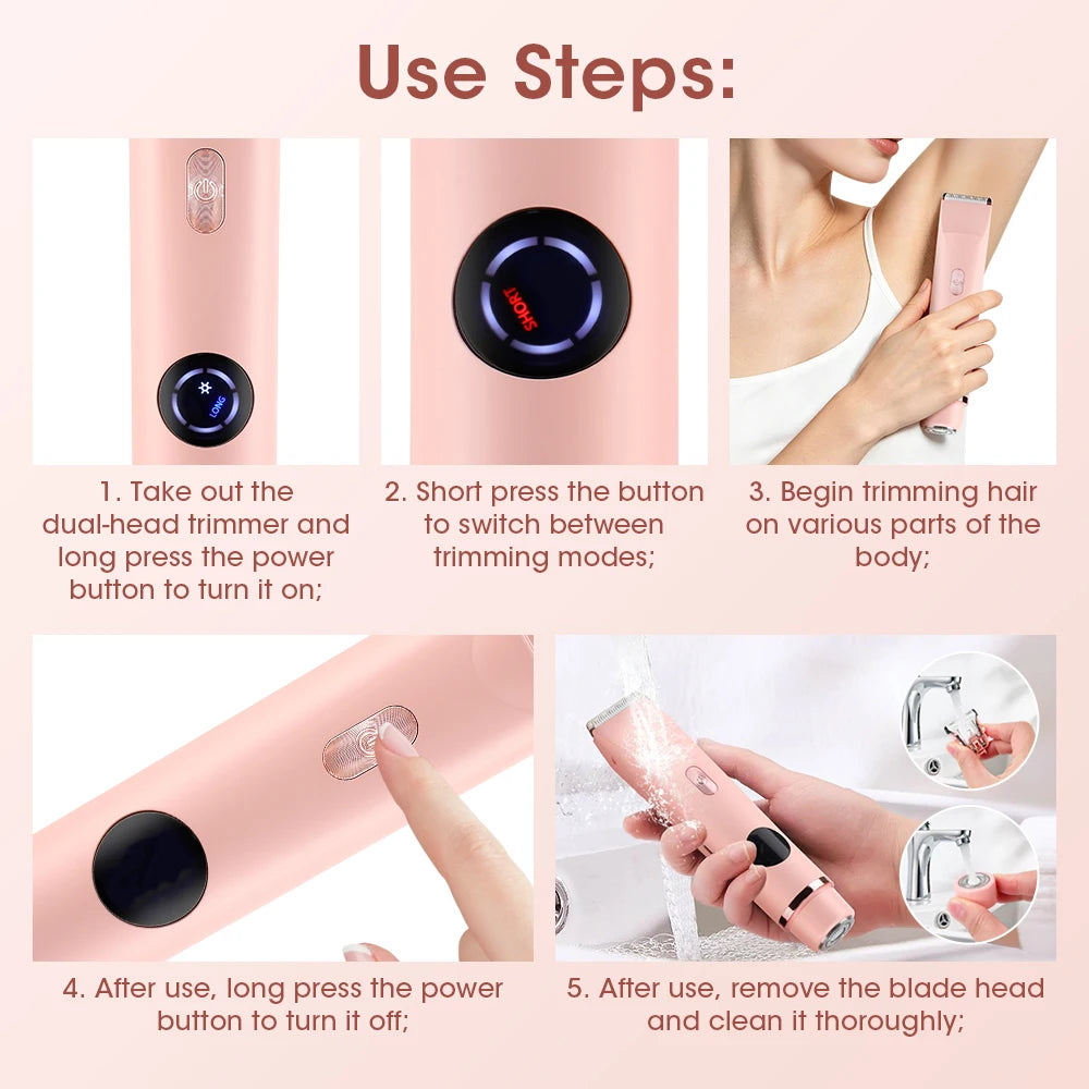 Waterproof Electric Shaver for Women