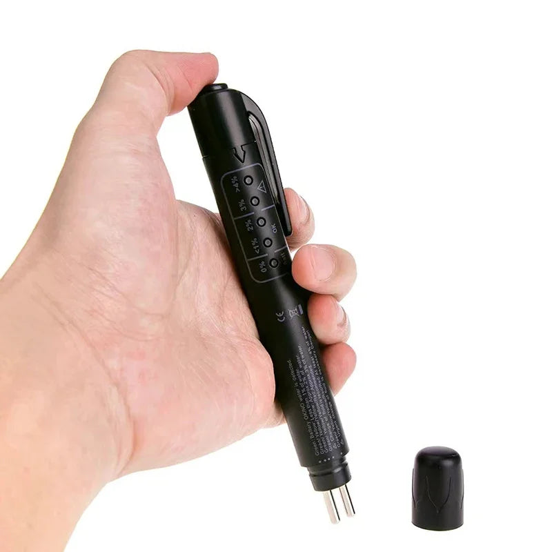 Digital Brake Fluid Moisture Tester Pen for Car Maintenance - 4