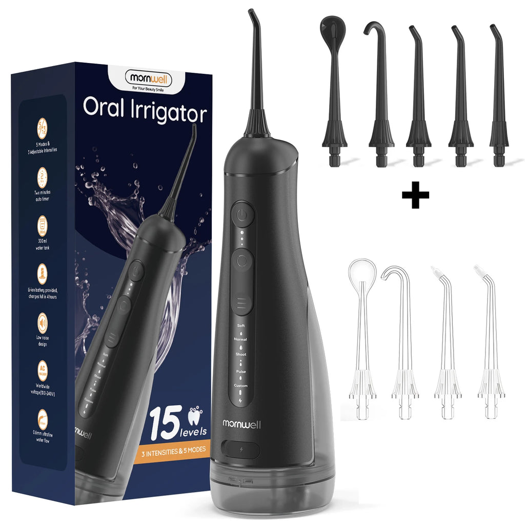 Portable Electric Cordless Water Flosser for Teeth Cleaning