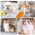 Steam Pet Grooming Brush for Cats and Dogs