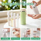 4-in-1 Portable Leak-Proof Travel Dispenser Bottle