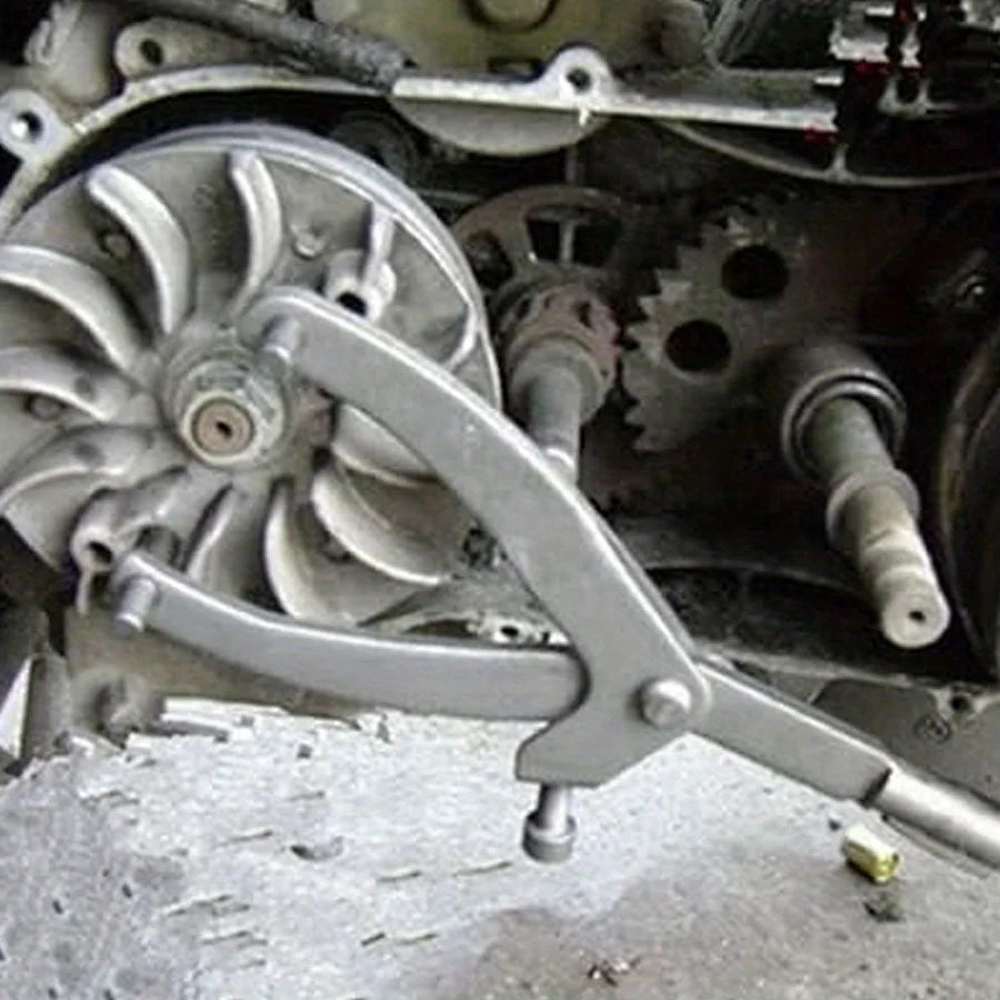 Adjustable Motorcycle Flywheel and Clutch Hub Spanner Wrench - 7
