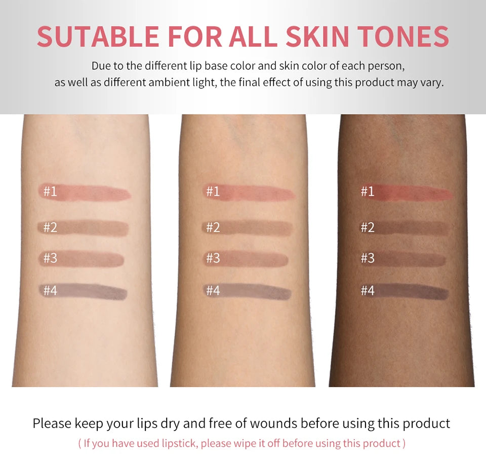 Waterproof Peel-Off Lip Liner Tattoo Pen - 13