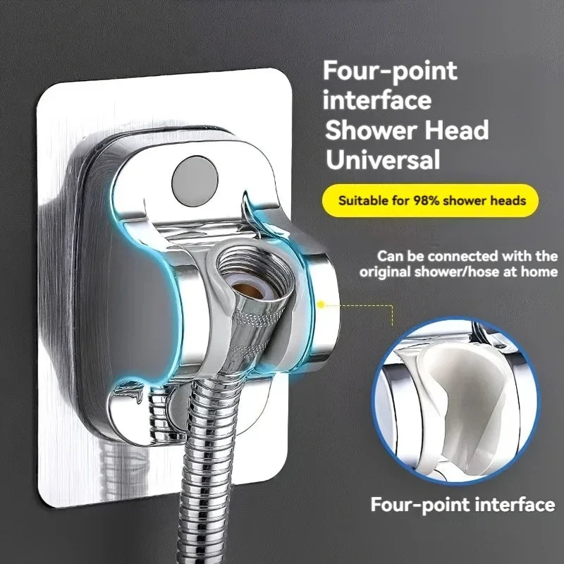 Adjustable Adhesive Shower Head Holder