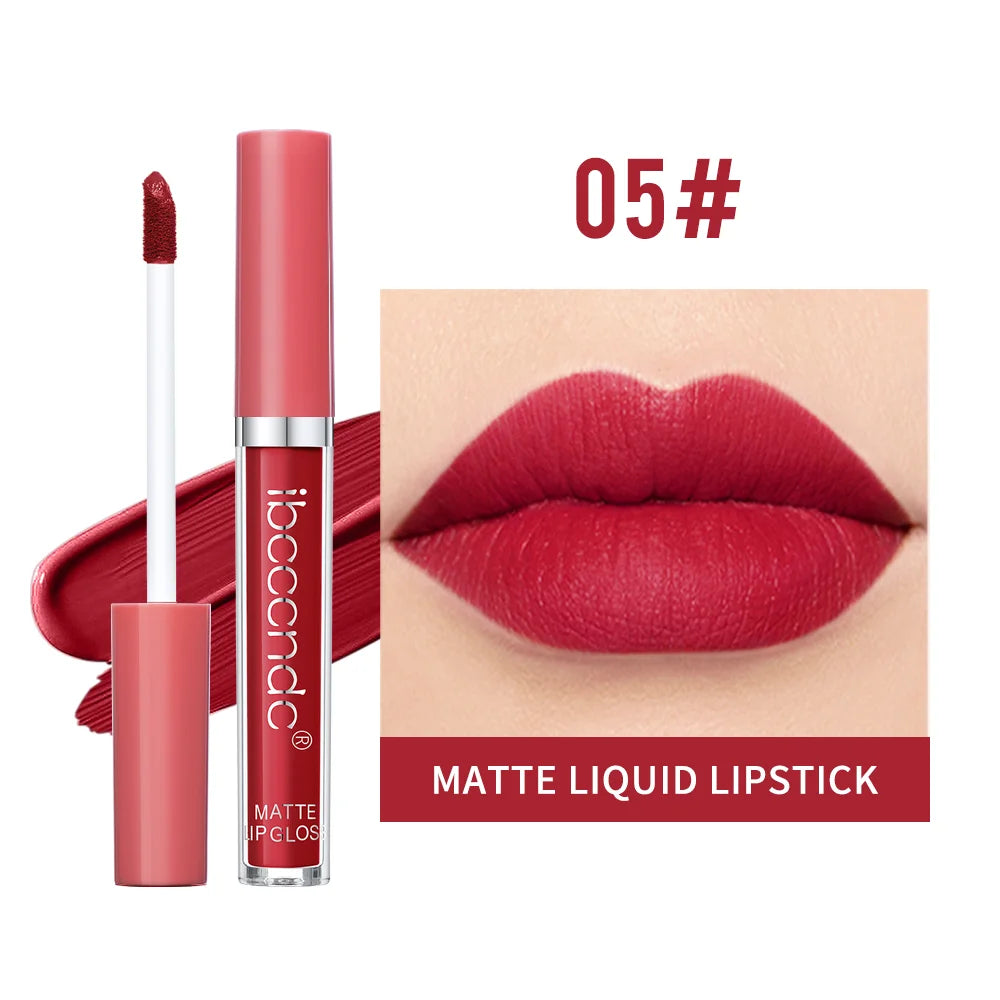 Waterproof Matte Liquid Lipstick - 22