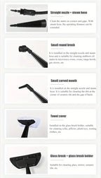 Handheld High-Pressure Steam Cleaner for Deep Home Cleaning