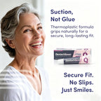 Waterproof Zinc-Free Denture Adhesive for All-Day Hold