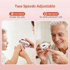 Electric Automatic Nail Clipper with LED Light