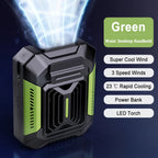 Portable Waist Clip Cooling Fan with Power Bank