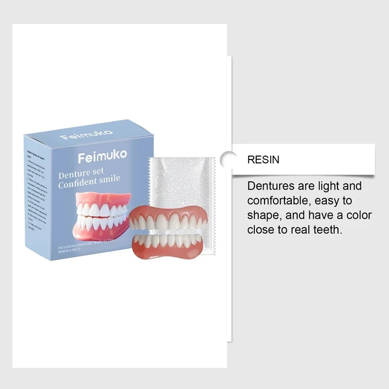 Temporary Silicone Dentures for Instant Smile Correction - 13