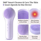 Electric Sonic Facial Cleansing and Exfoliating Brush