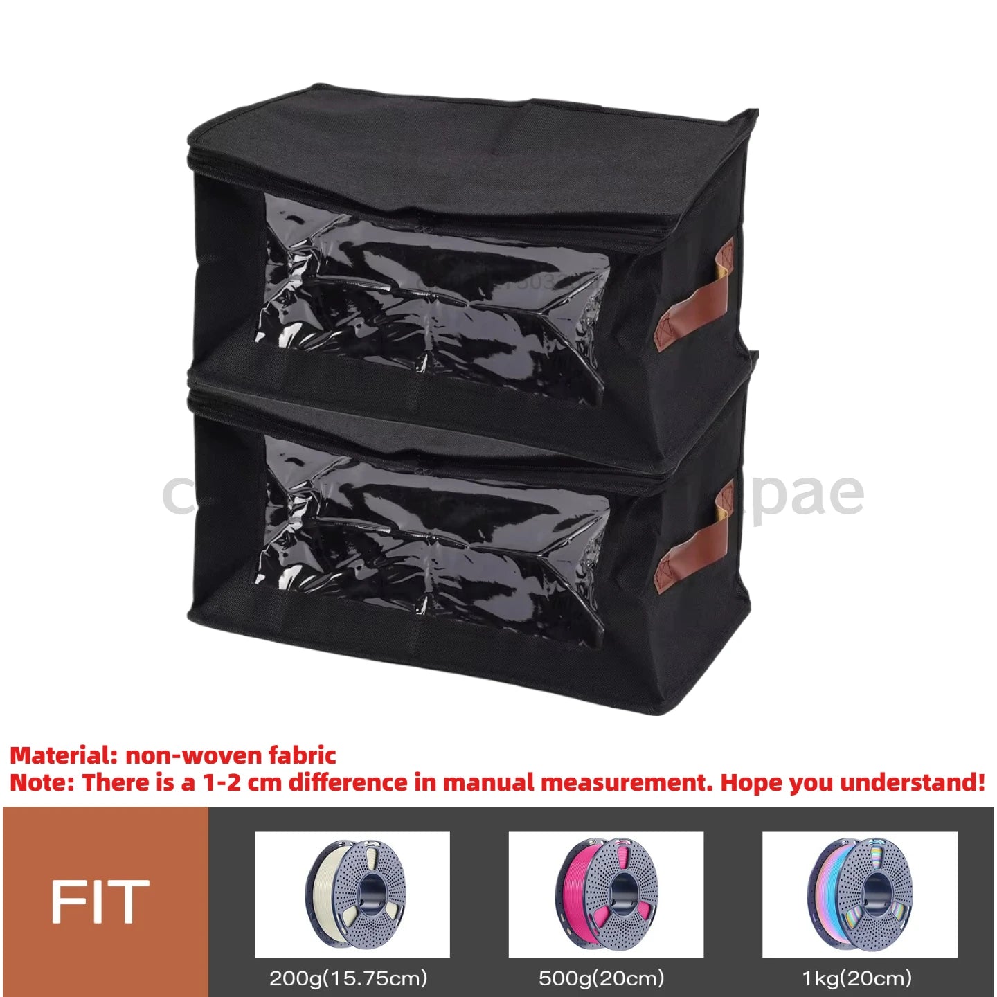 Dustproof 3D Printer Filament Storage Organizer Bag