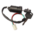 Universal 4-Wire Ignition Switch with Keys for ATV and Dirt Bikes