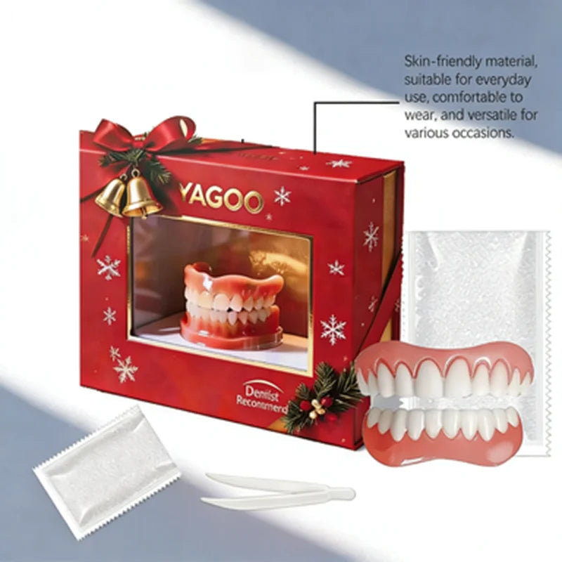 Instant Smile Cosmetic Dentures for Upper and Lower Teeth - 6