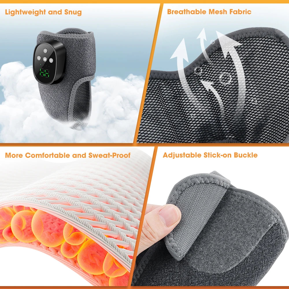 Heated Ankle Massager with Vibration Therapy