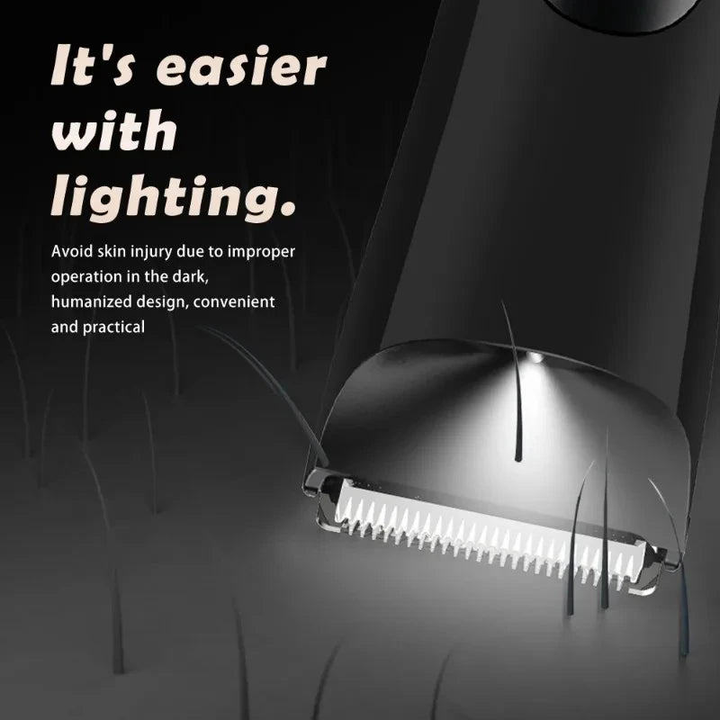 Electric Groin and Body Hair Trimmer