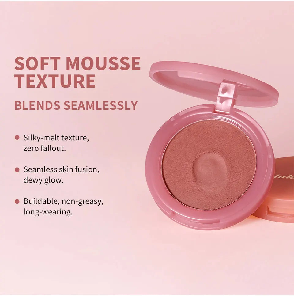 Matte Cream to Powder Bouncy Blush for Natural Flush - 15