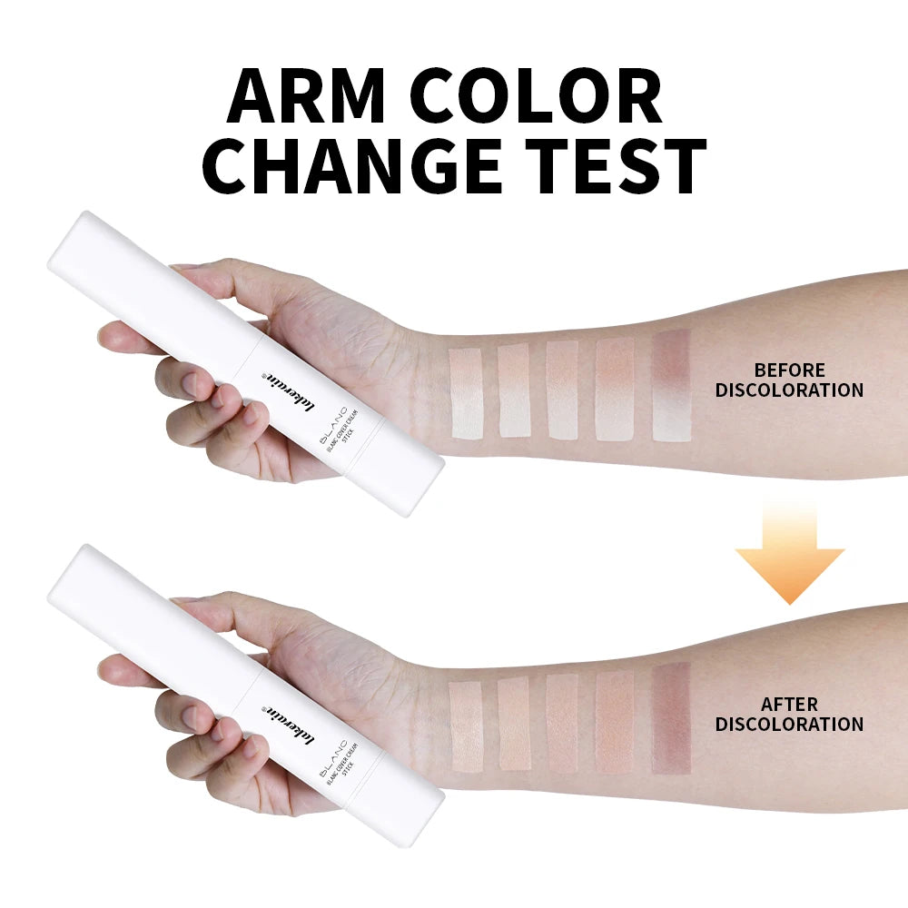 Color-Changing Foundation Stick with Built-in Brush