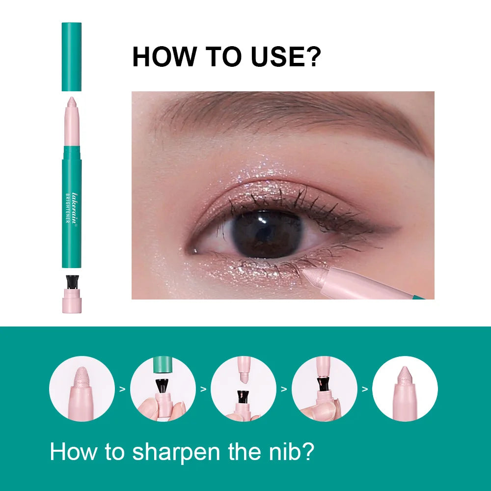 Waterproof Shimmer Eye Brightener Stick - 1