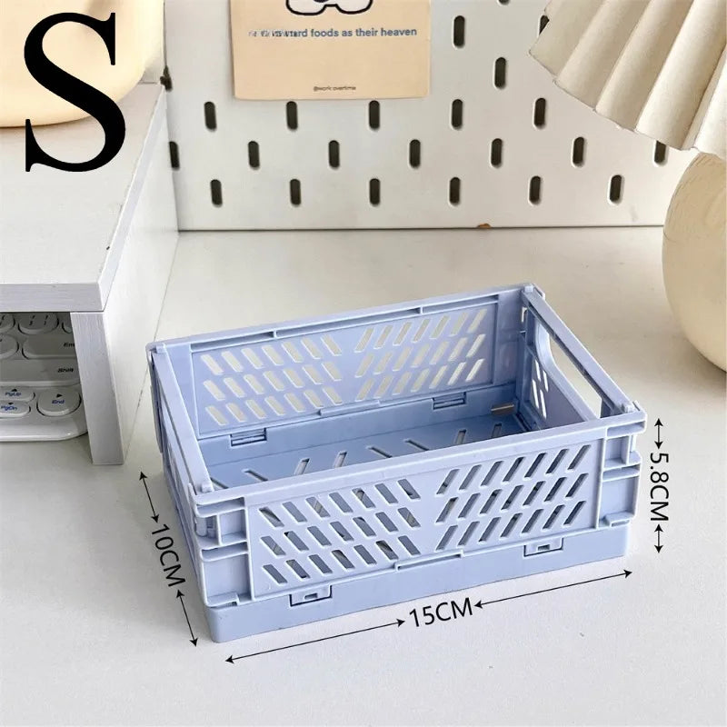 Foldable Desktop Storage Organizer for Home and Office