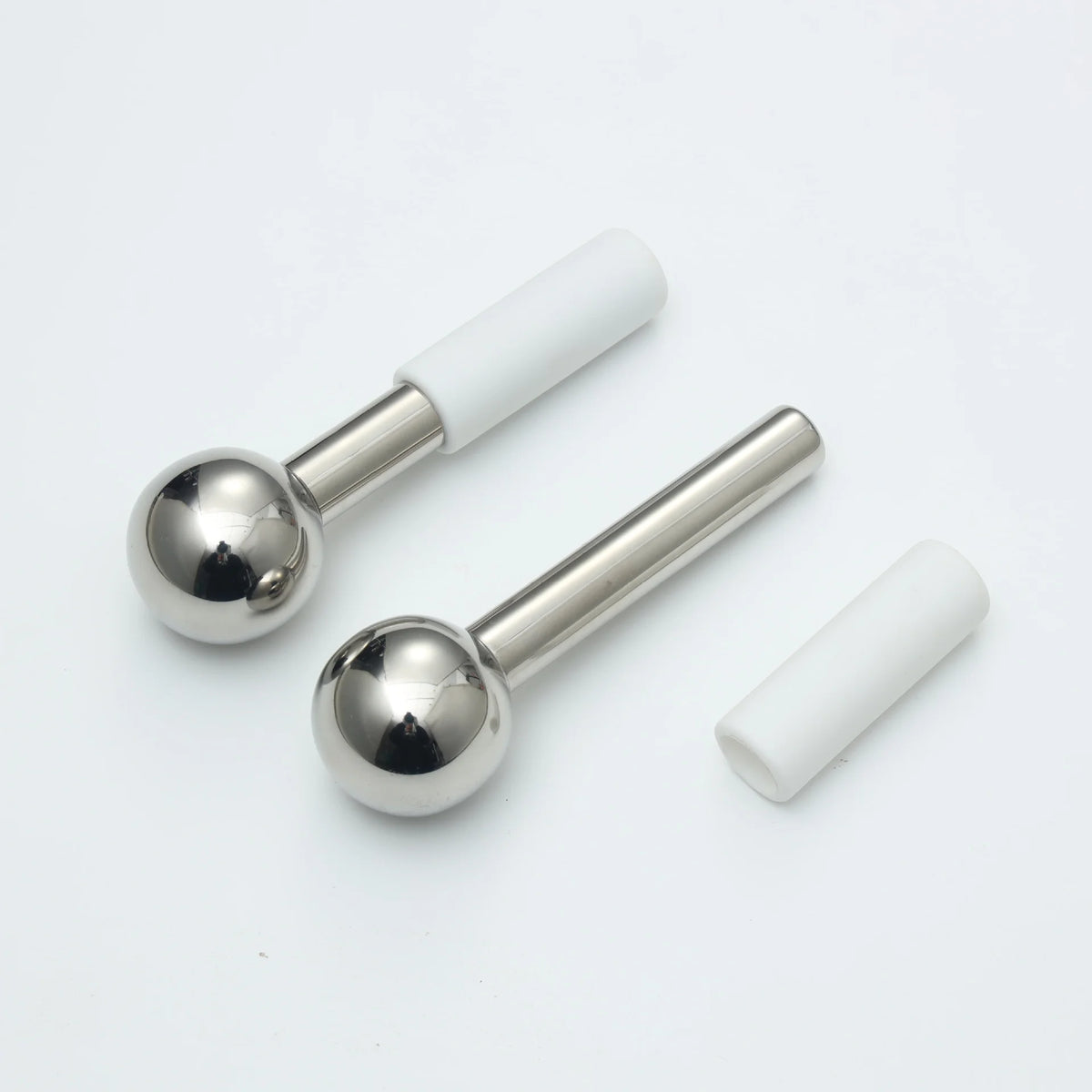 Stainless Steel Cooling Ice Globes for Facial Puffiness and Skincare