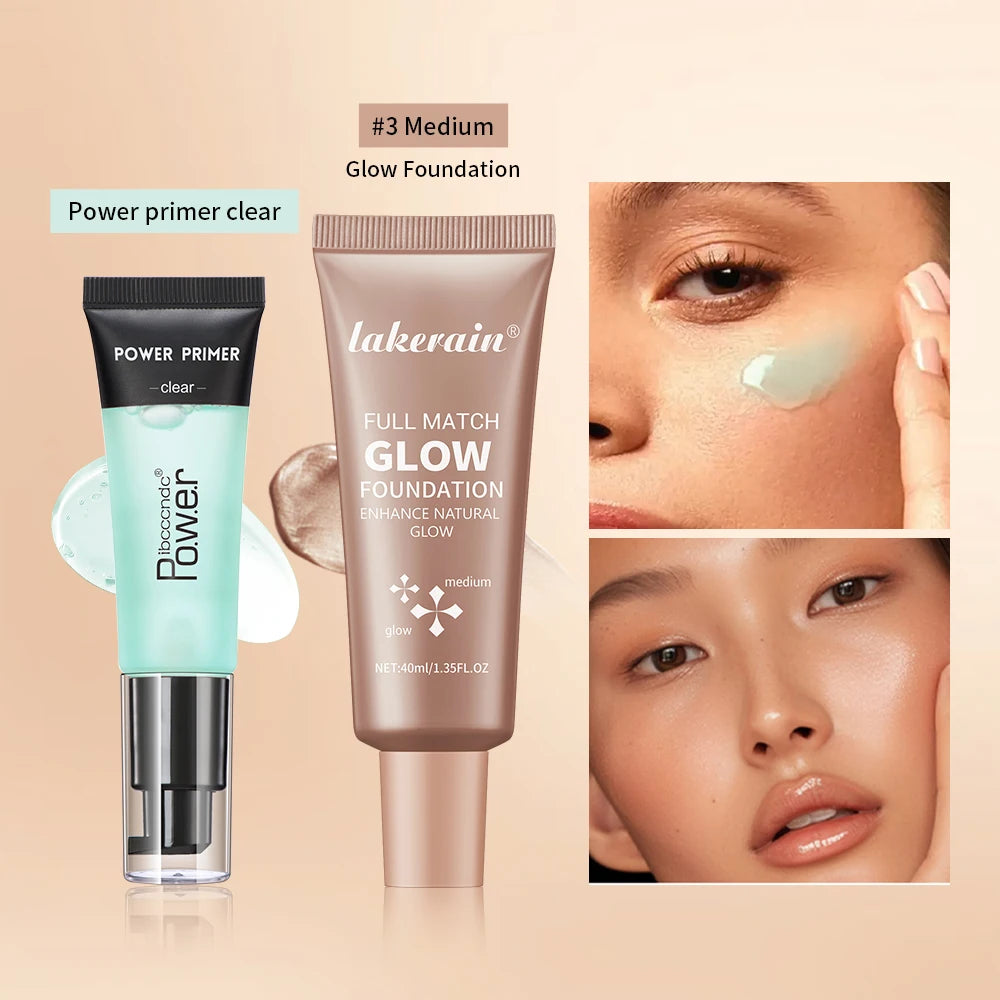 Hydrating Makeup Primer and Glow Foundation Combo