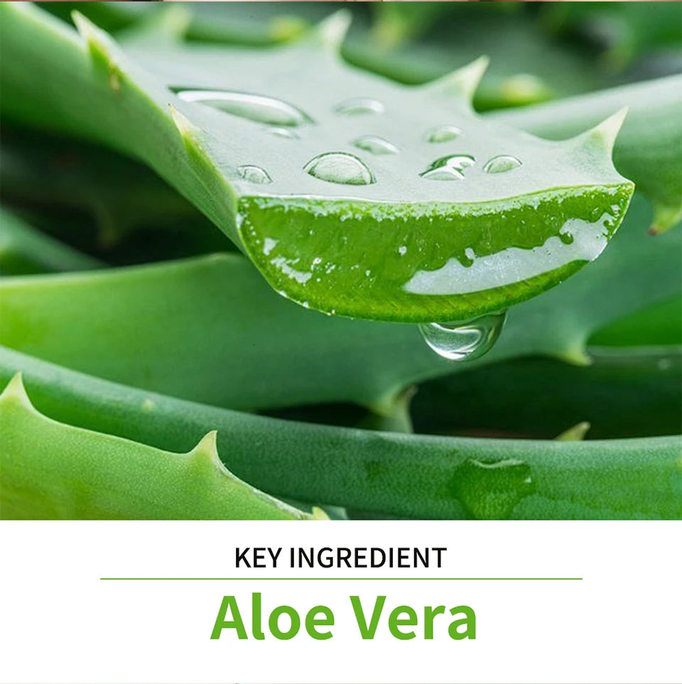Soothing Aloe Vera Moisturizing Gel for Face and Skin - 13