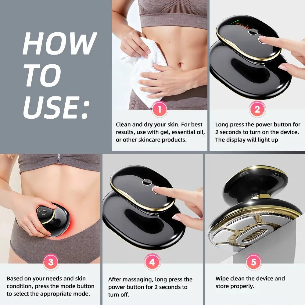4-in-1 Portable Electric Body Sculpting and Cellulite Massager