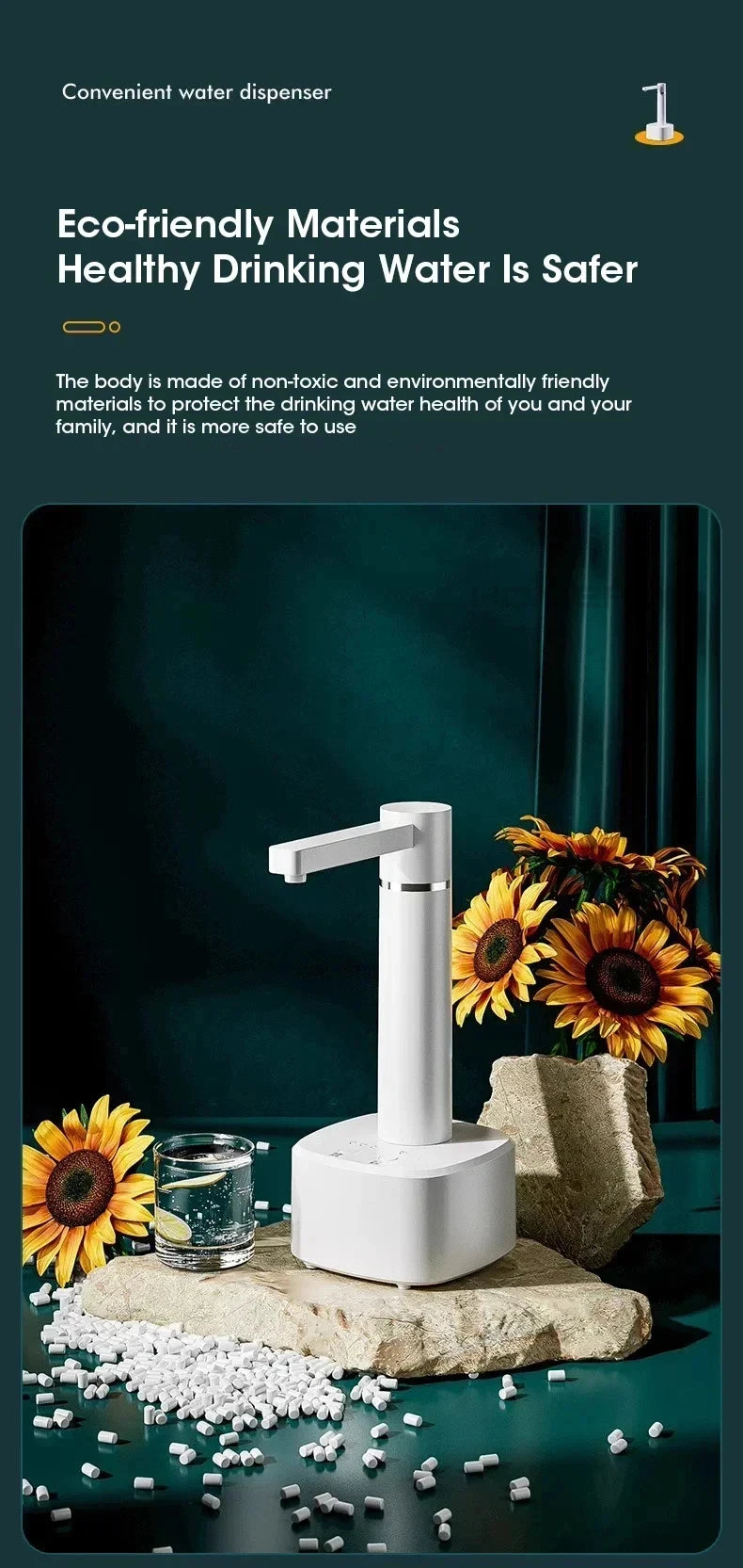 3-Gear Automatic Desktop Water Dispenser Pump
