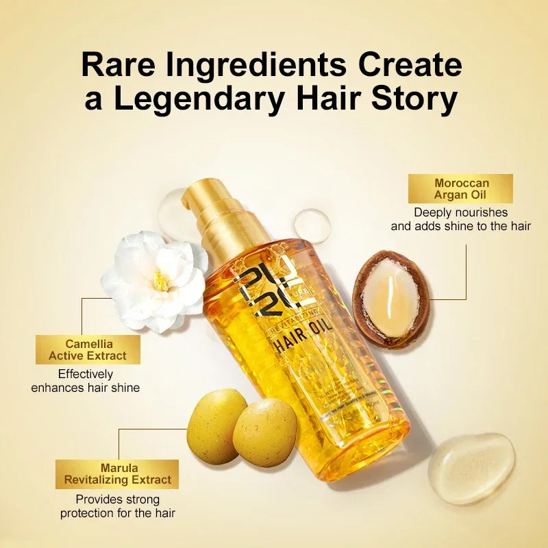 Amino Acid Revitalizing Hair Oil for Dry and Damaged Hair