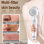Portable Pressurized Shower Head for Travel and Home