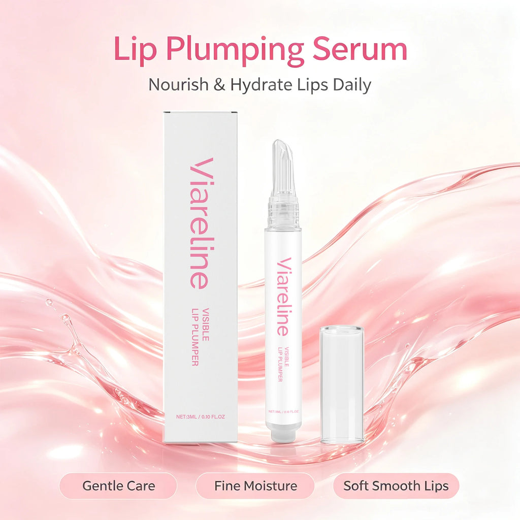 Hydrating Lip Plumper Serum for Smooth and Full Lips