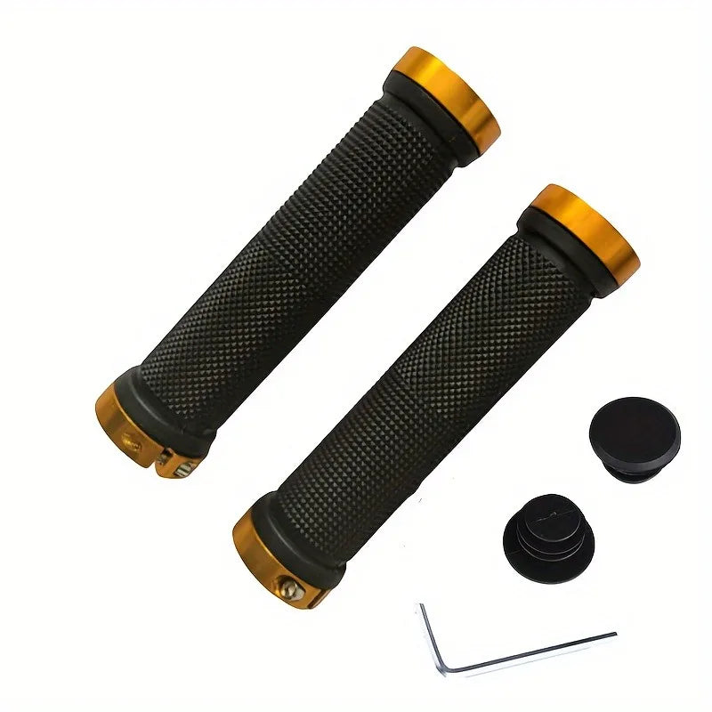Non-Slip Locking Bicycle Handlebar Grips for MTB - 15